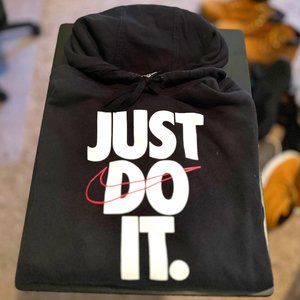 Nike Men's XL Fleece Just Do It Pullover Hoodie